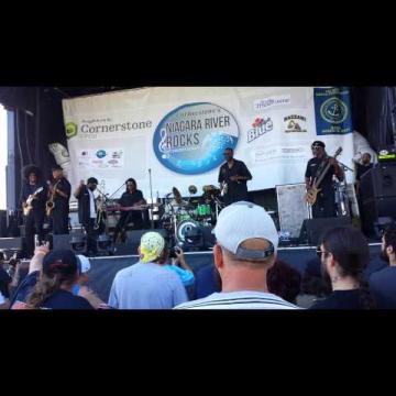Preview image for the video "2014-06-22 Fishbone @ Niagara River Rocks - North Tonawanda - NY United States (video-2635)".