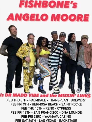 Angelo Moore Tour dates