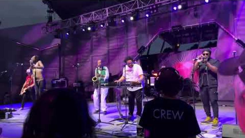 Preview image for the video "2024-06-28 Fishbone @ Levitt Pavilion Denver - Denver - CO United States (video-21495)".